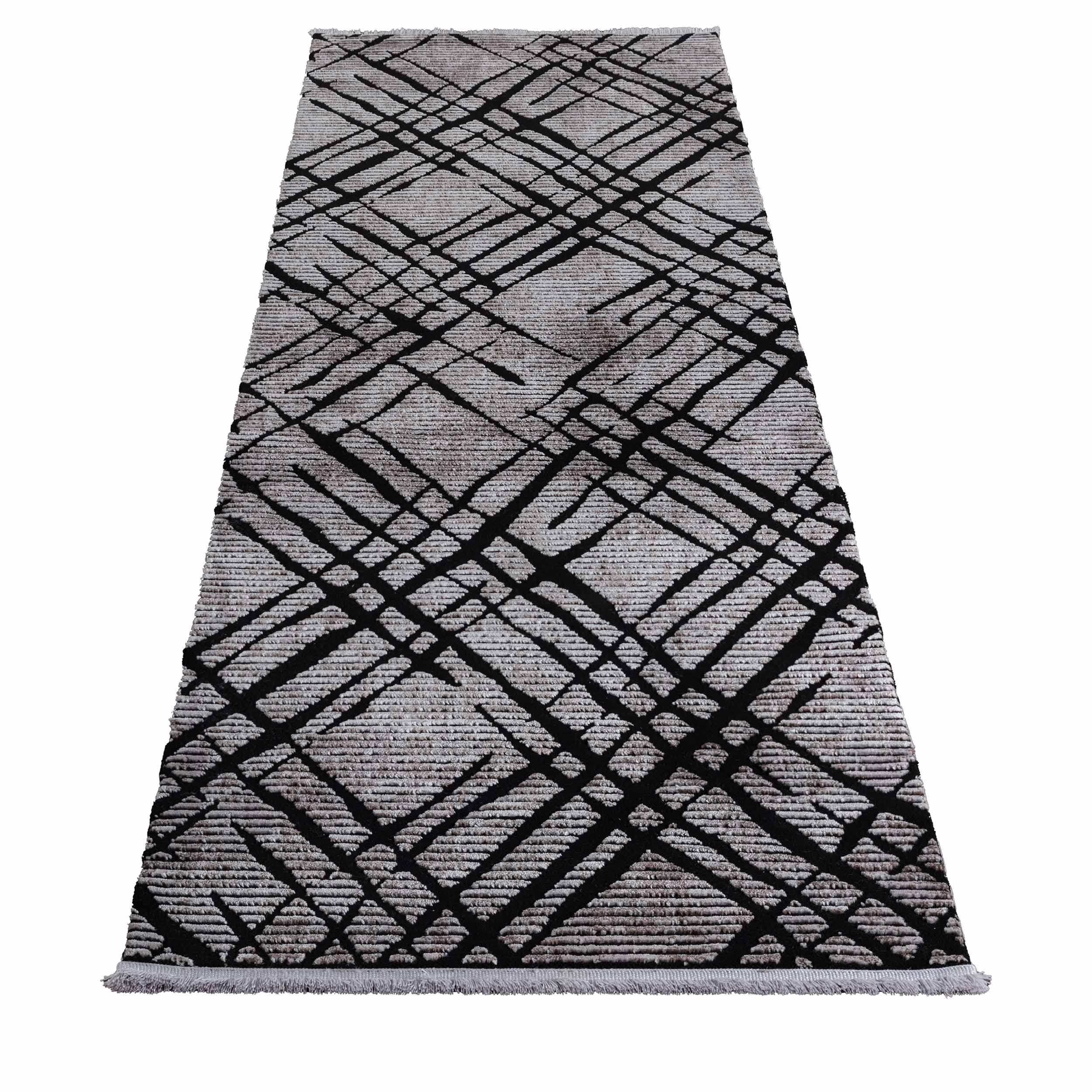 Sehrazat Premium Glory 230 Collection Brown - Premium Designer Teppich mit 3D-Effekt
