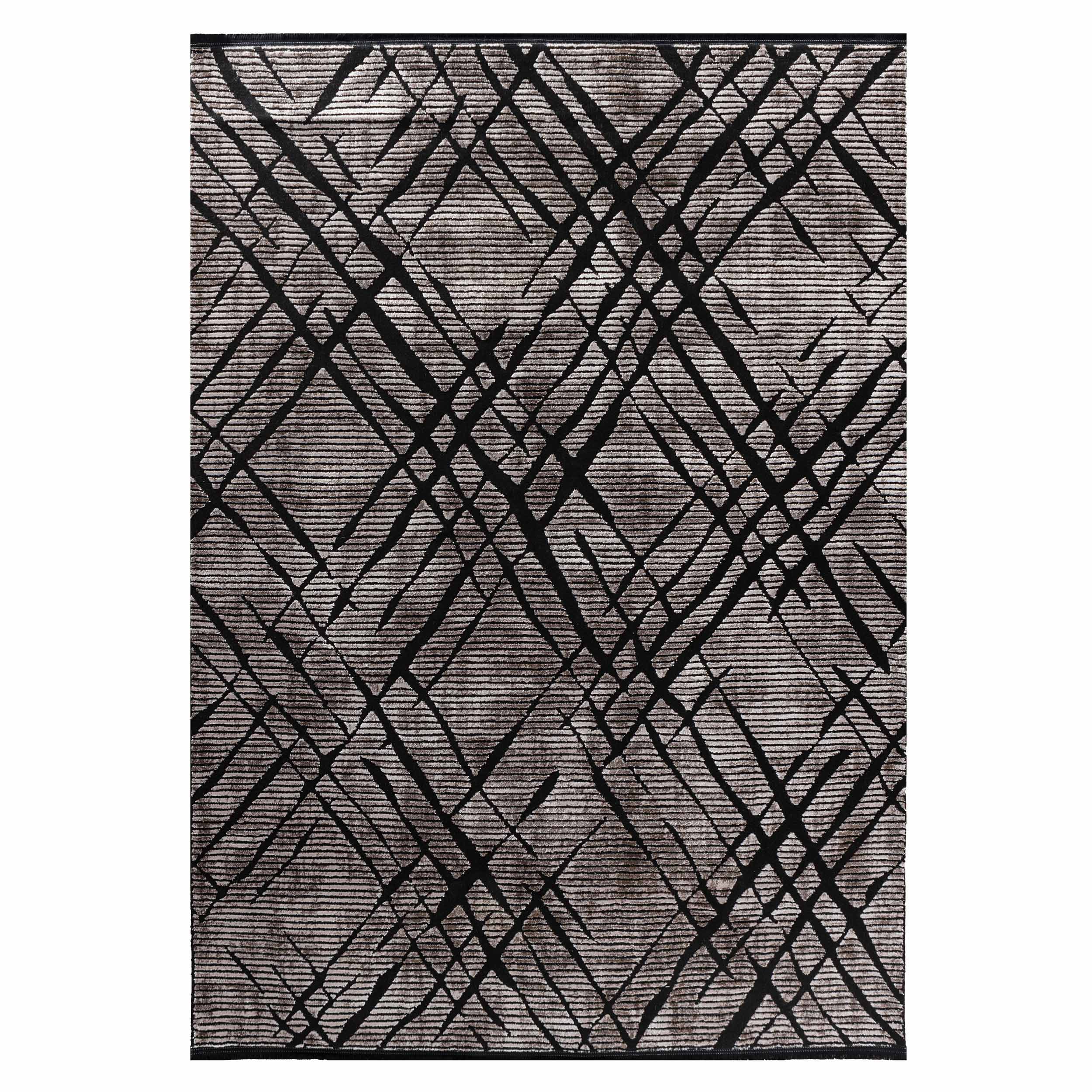 Sehrazat Premium Glory 230 Collection Brown - Premium Designer Teppich mit 3D-Effekt