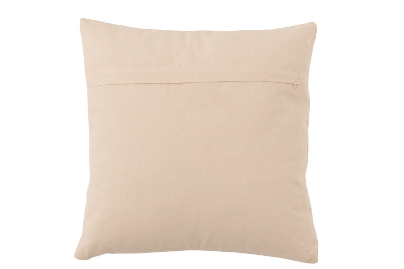 4er Set 'Cosy' Kissen, Groß und Quadratisch in Beige - Der Inbegriff von Komfort und Stil