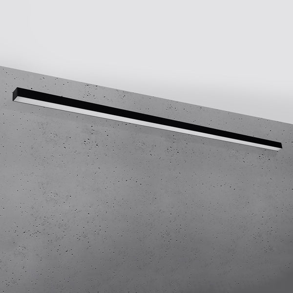 Wandleuchte PINNE 200 schwarz