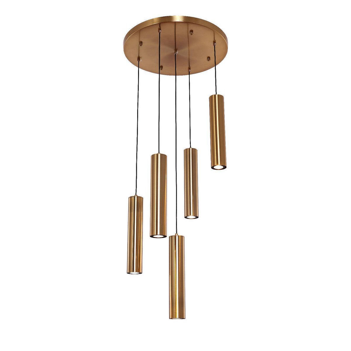 Pendant light Lamp Cylinder 5 | Golden