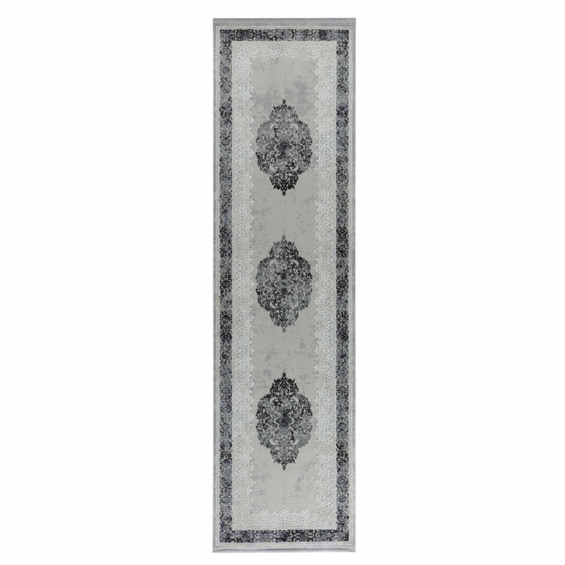 Sehrazat Premium Glory 240 Collection Grey - Premium Designer Teppich mit 3D-Effekt