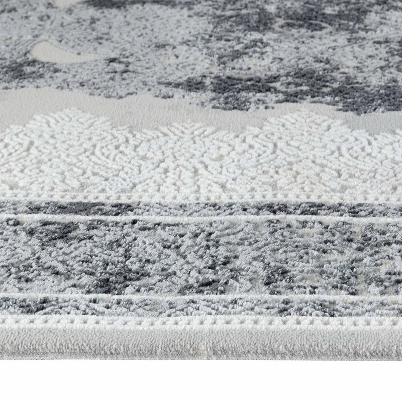 Sehrazat Premium Glory 240 Collection Grey - Premium Designer Teppich mit 3D-Effekt