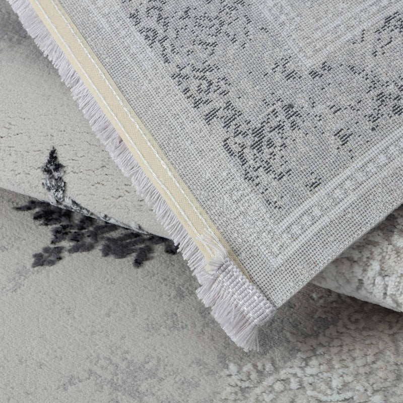 Sehrazat Premium Glory 240 Collection Grey - Premium Designer Teppich mit 3D-Effekt