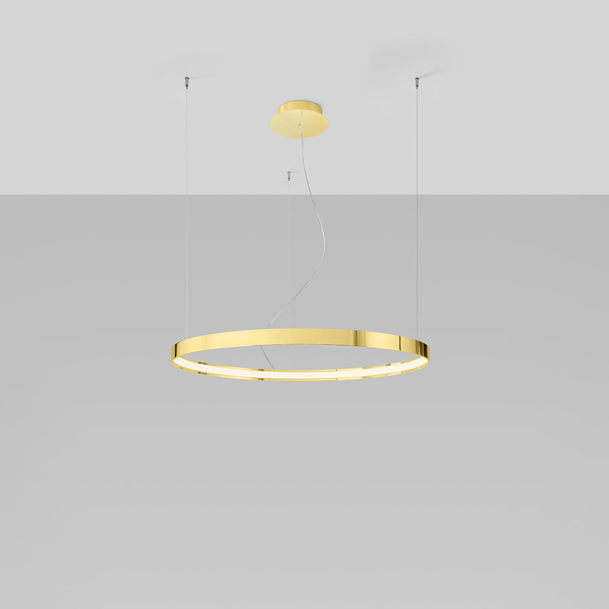 Kronleuchter RIO 78 poliert gold LED 3000K