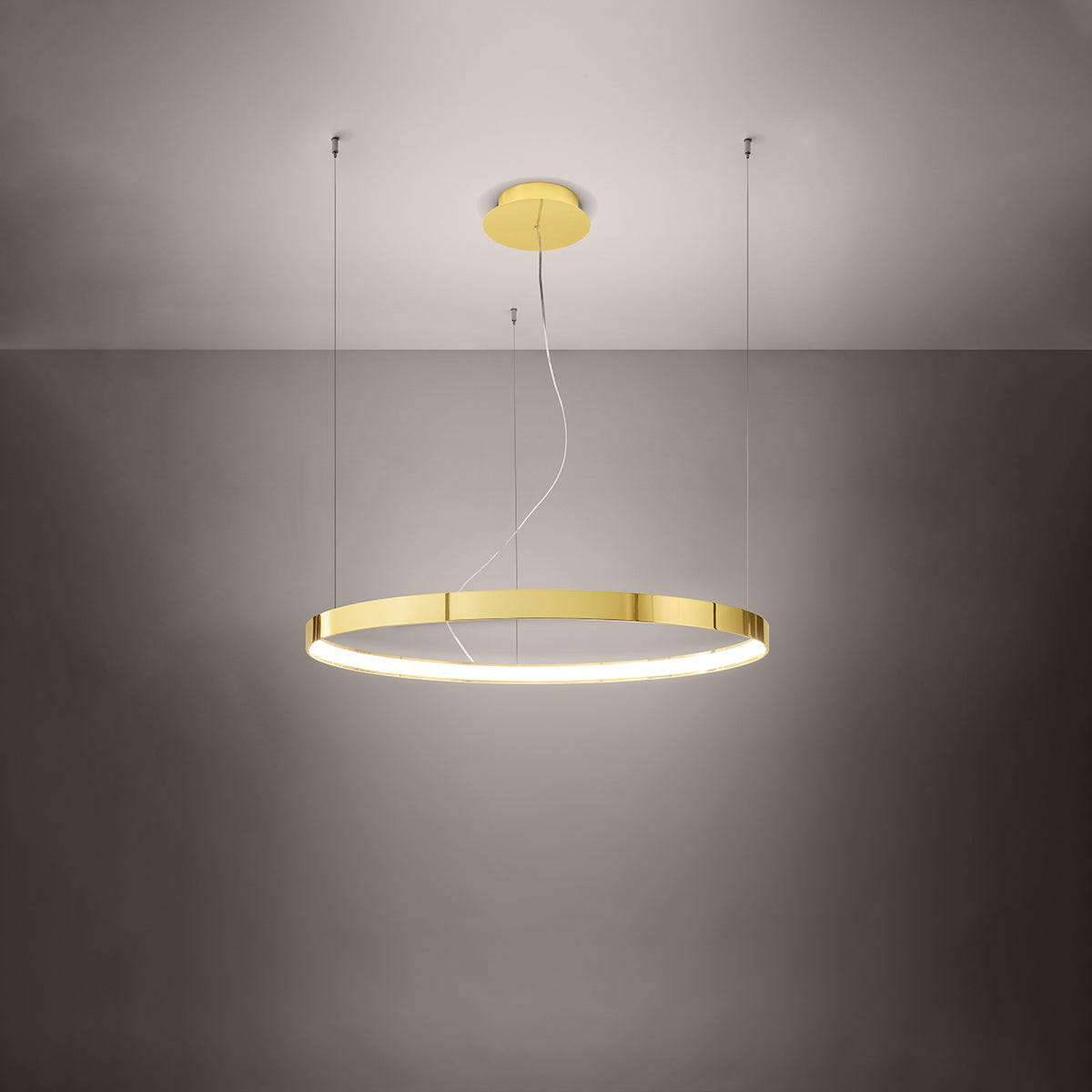 Kronleuchter RIO 78 poliert gold LED 3000K