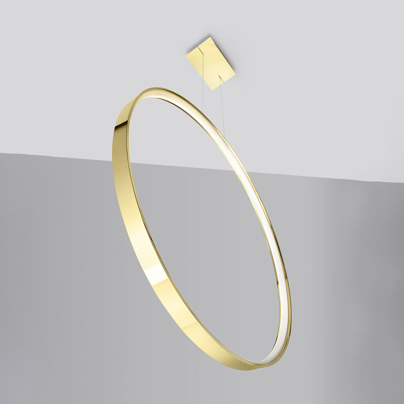 Hanging light RIO 78 polished gold LED 3000K