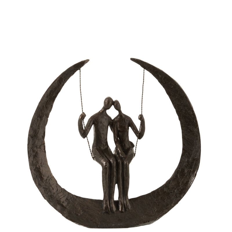 Skulptur Liebespaar „Swing“ – Ein zeitloses Symbol der Zweisamkeit