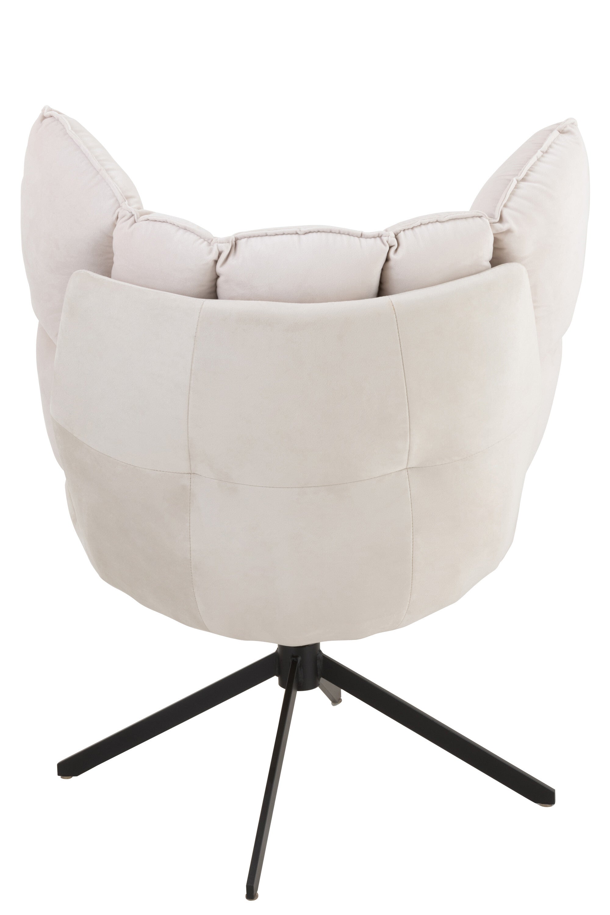 Eleganter Relaxstuhl mit Kissen in Beige, Rostbraun oder Hellgrau für stilvolle Entspannung