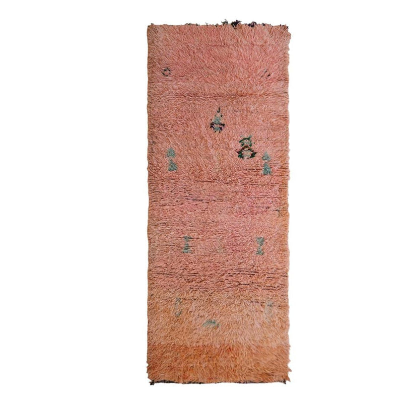 Marokkanischer Berberteppich aus reiner Wolle, 104 x 310 cm