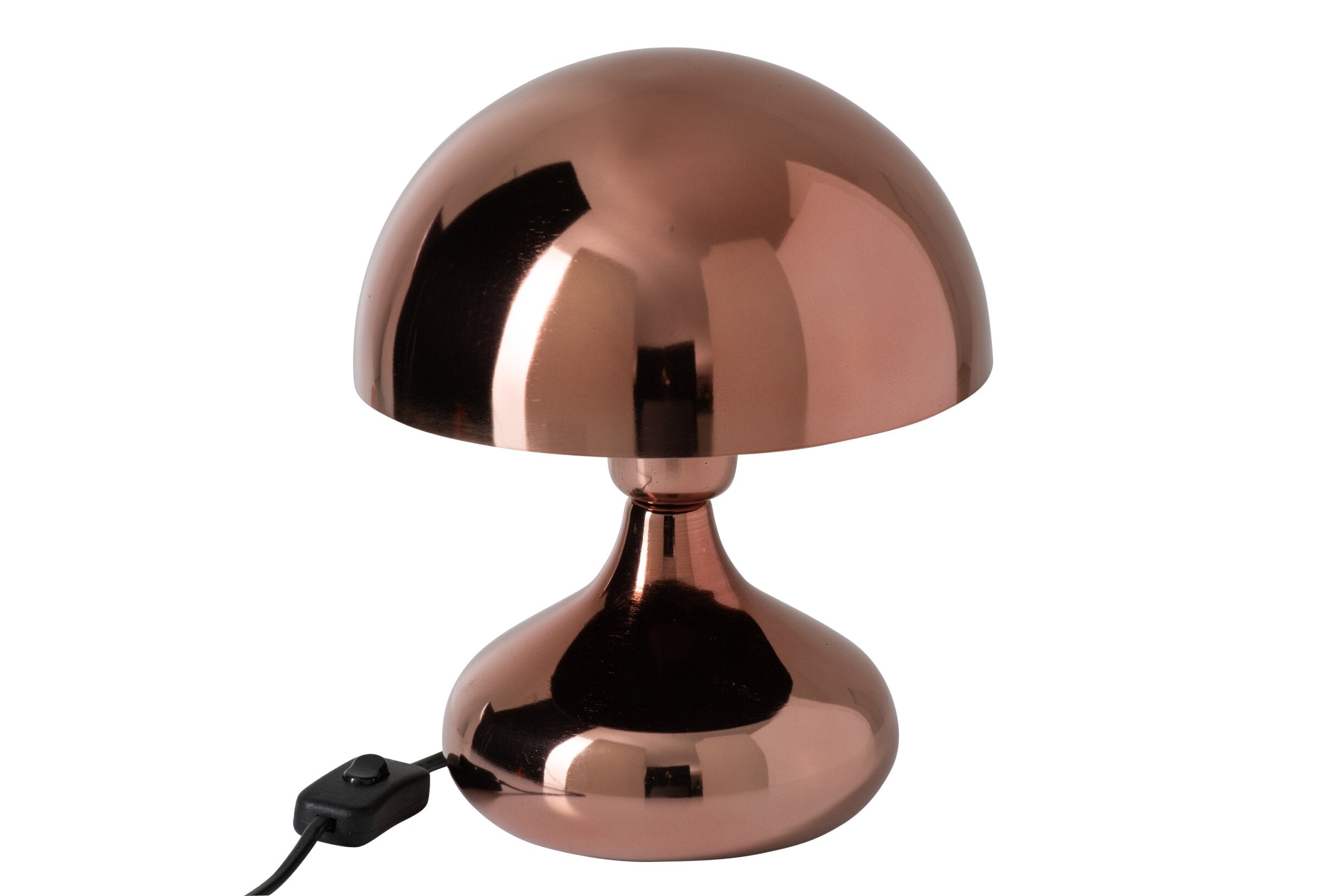 Tischlampe Lumina Rund Kupfer Glänzend