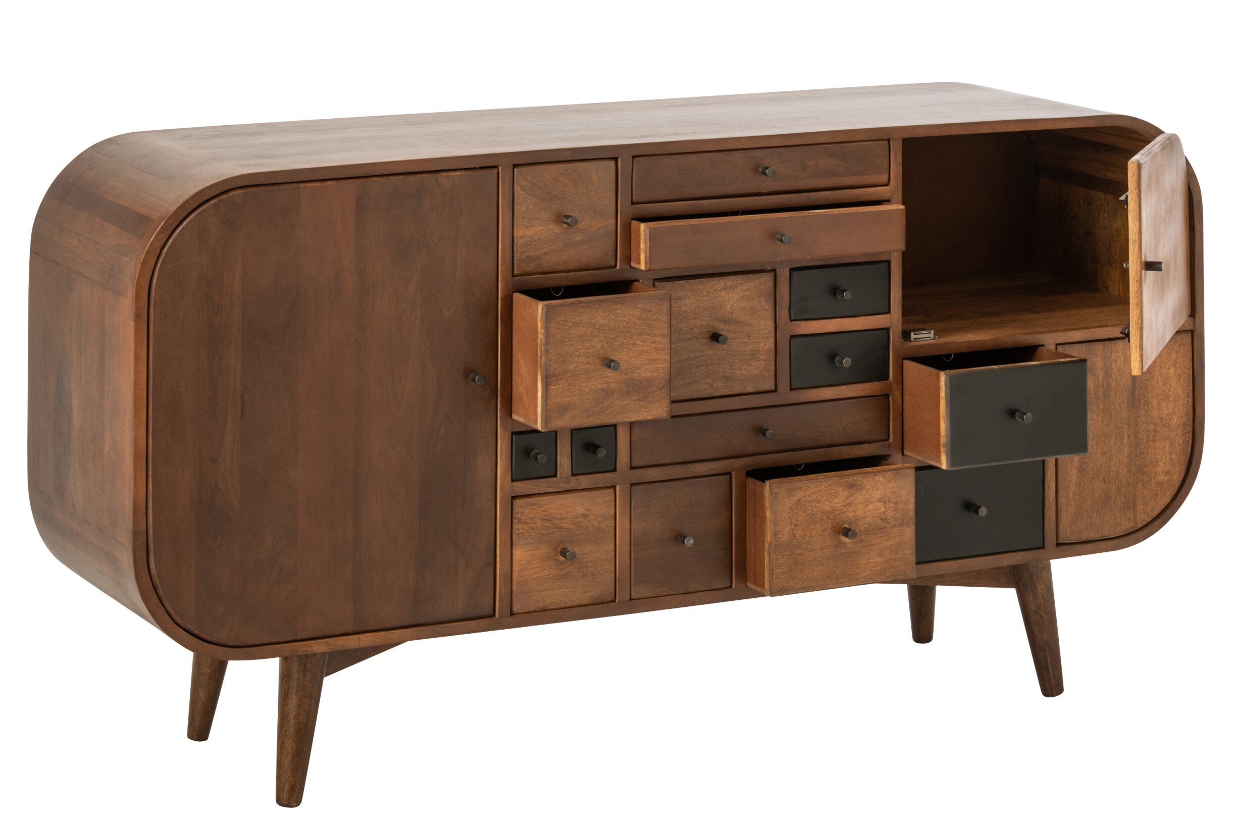 Design Anrichte Valento Holz Natur