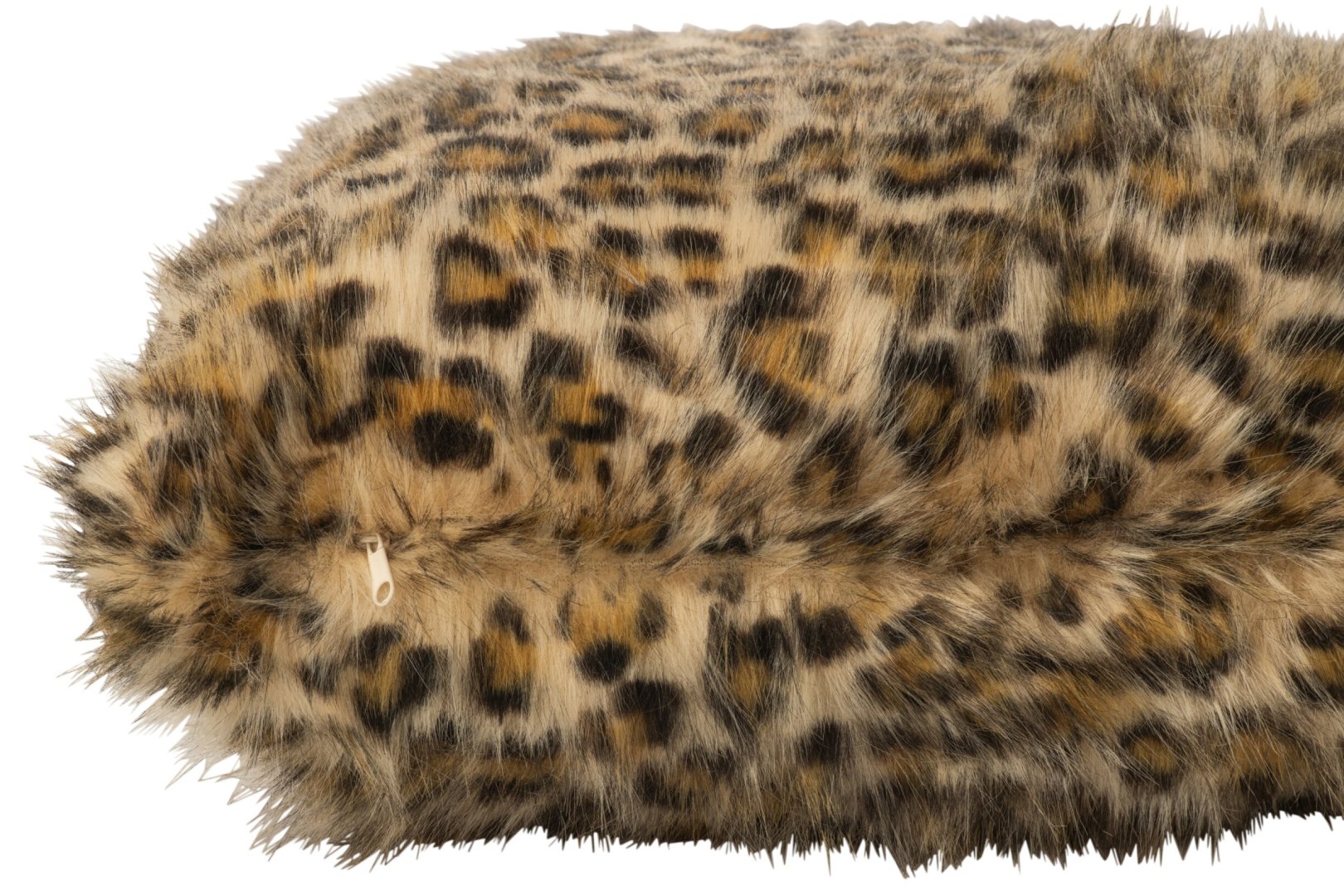 Deko Kissen Leopard Muster Kunstfell Optik 45x45 cm