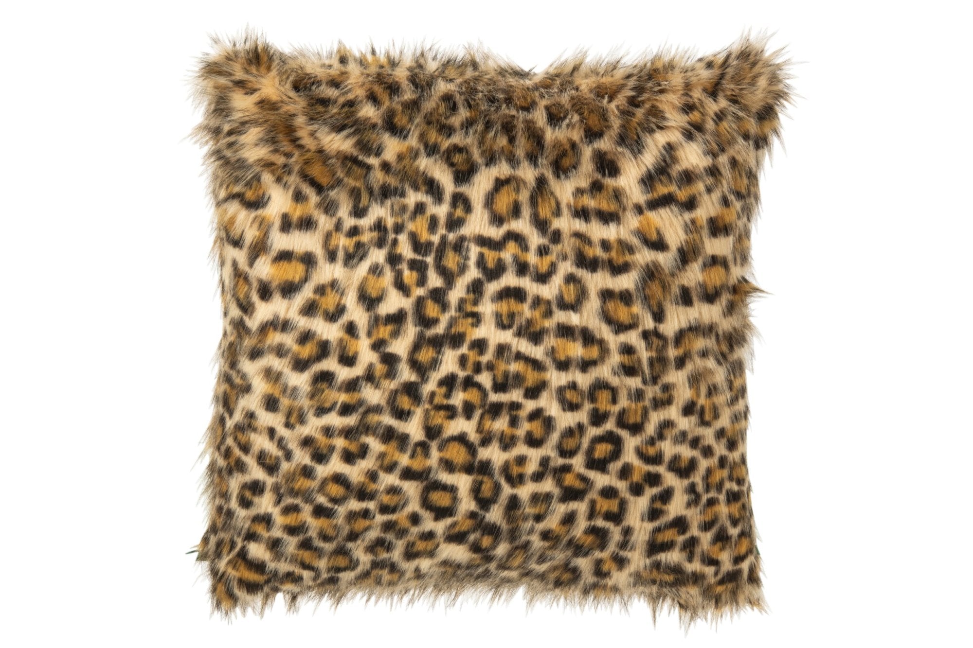 Deko Kissen Leopard Muster Kunstfell Optik 45x45 cm