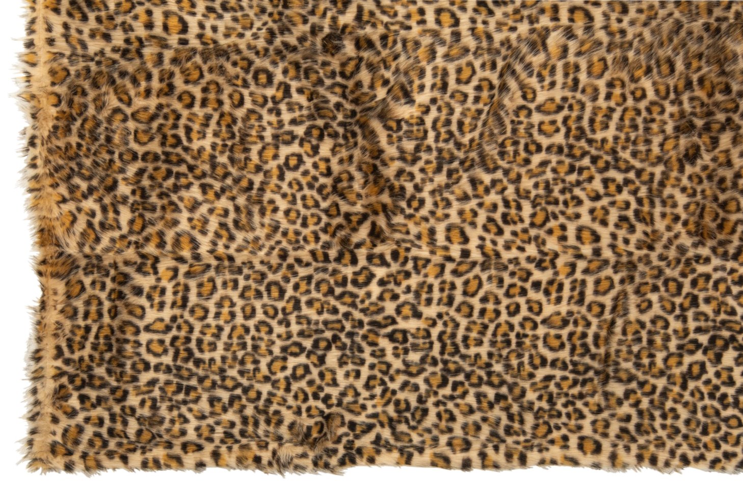 Kuscheldecke Wohndecke Leo mit Leopardenmuster braun beige 130 x 180 cm