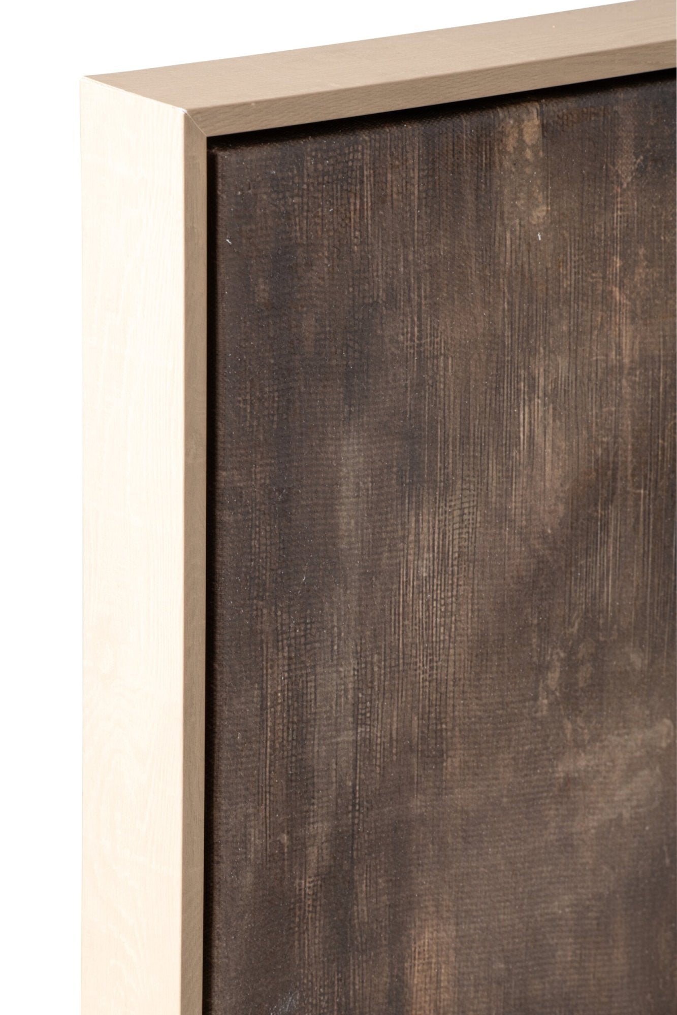Wandbild Hirsch Braun Leinwand Bild Waldruhe 120x80cm