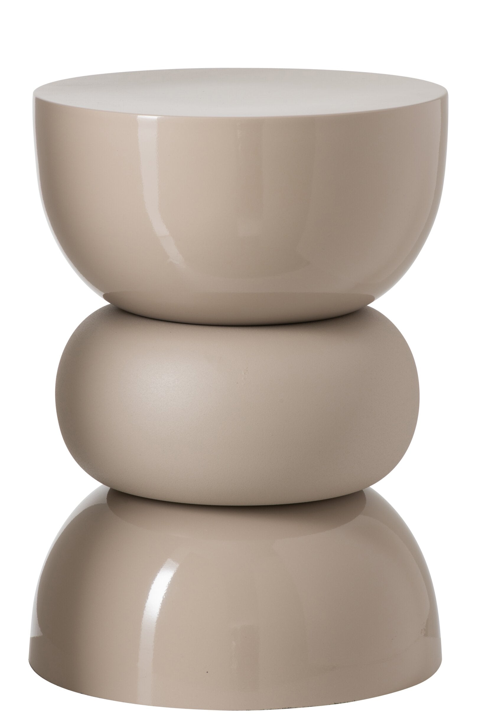 Beistelltisch Metall Design Lumina Orbit beige moderner tisch