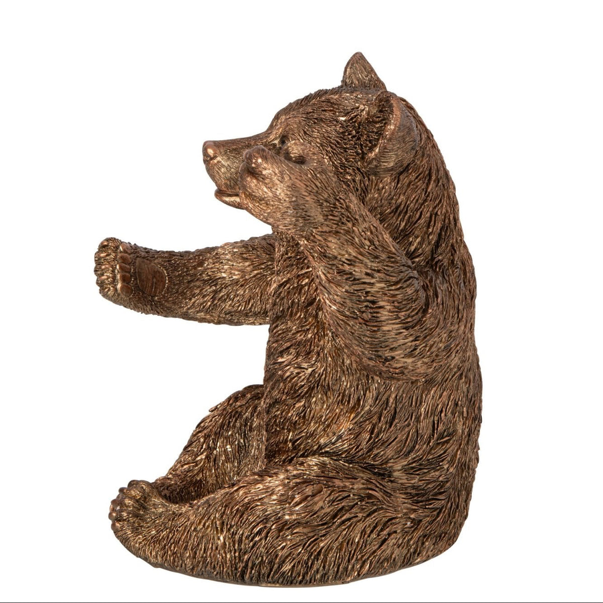 Weinhalter Bär Kupfer Design Flaschenhalter
