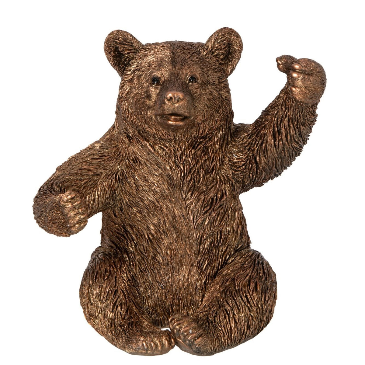 Weinhalter Bär Kupfer Design Flaschenhalter