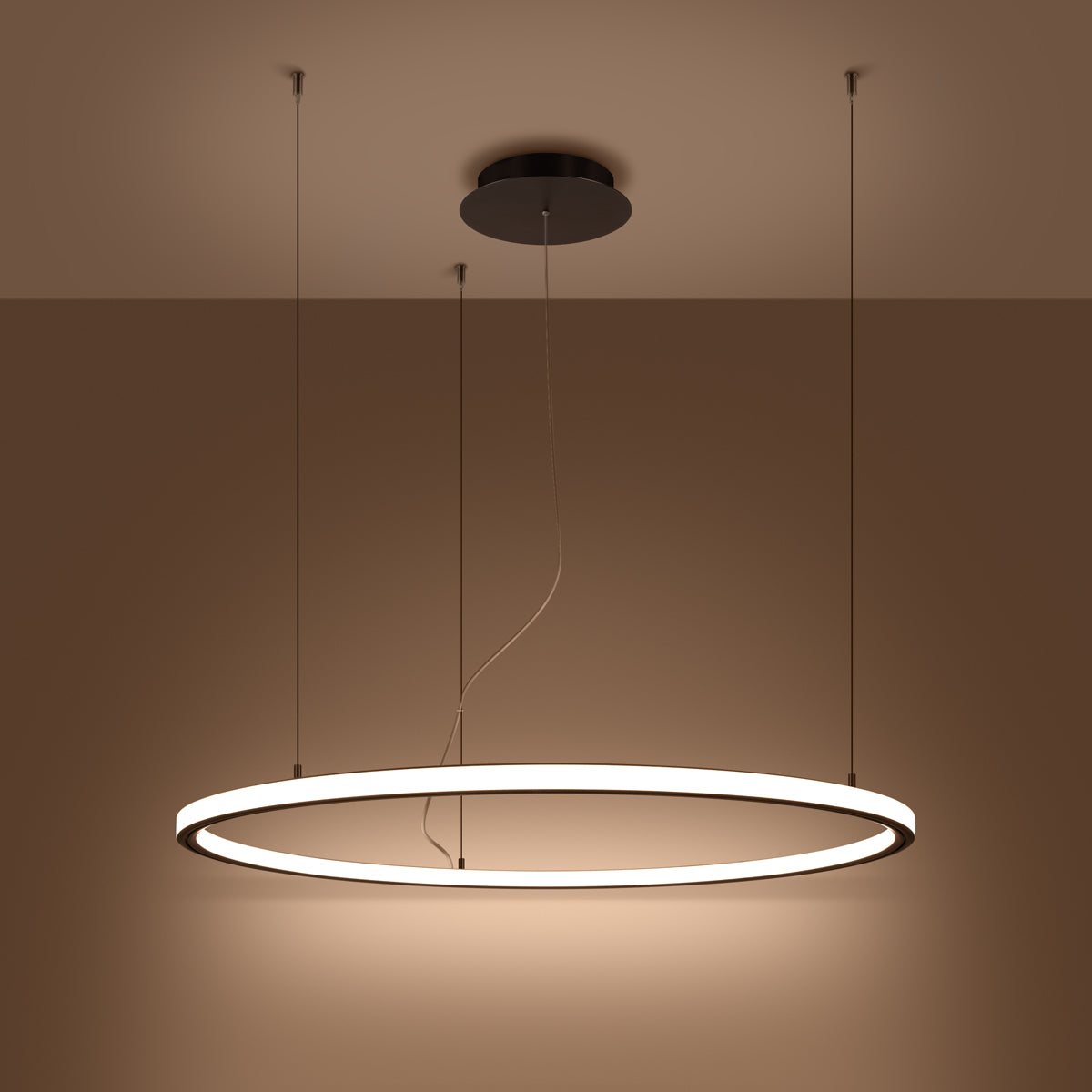Kronleuchter RISA 90 schwarz LED 3000K