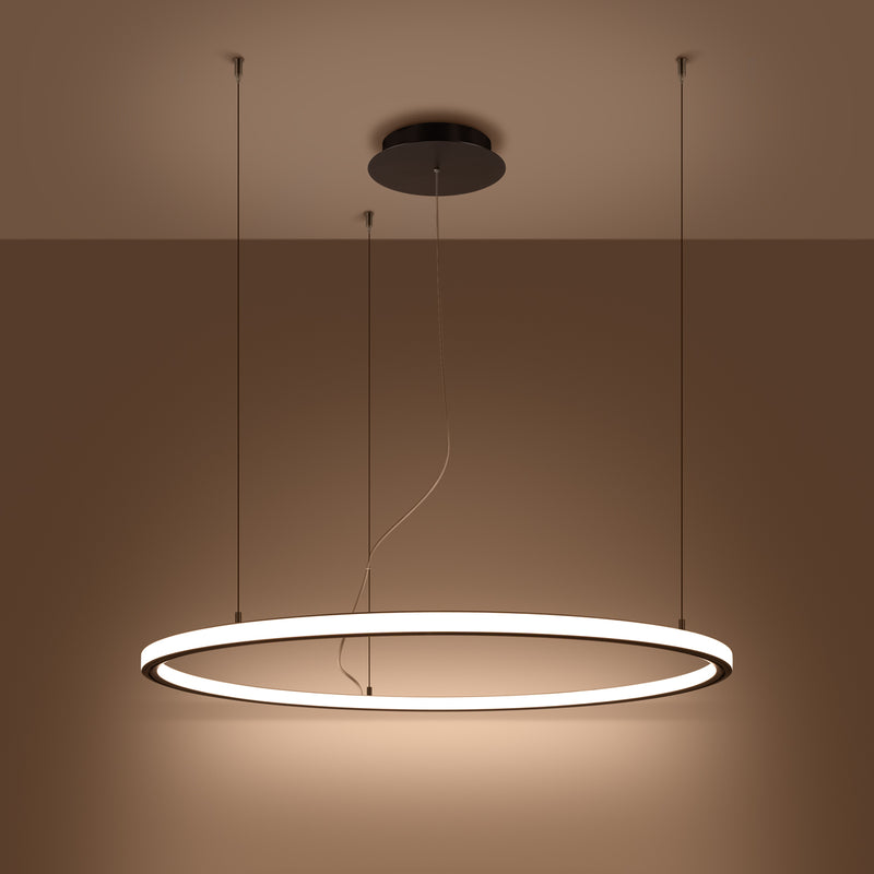 Kronleuchter RISA 90 schwarz LED 3000K