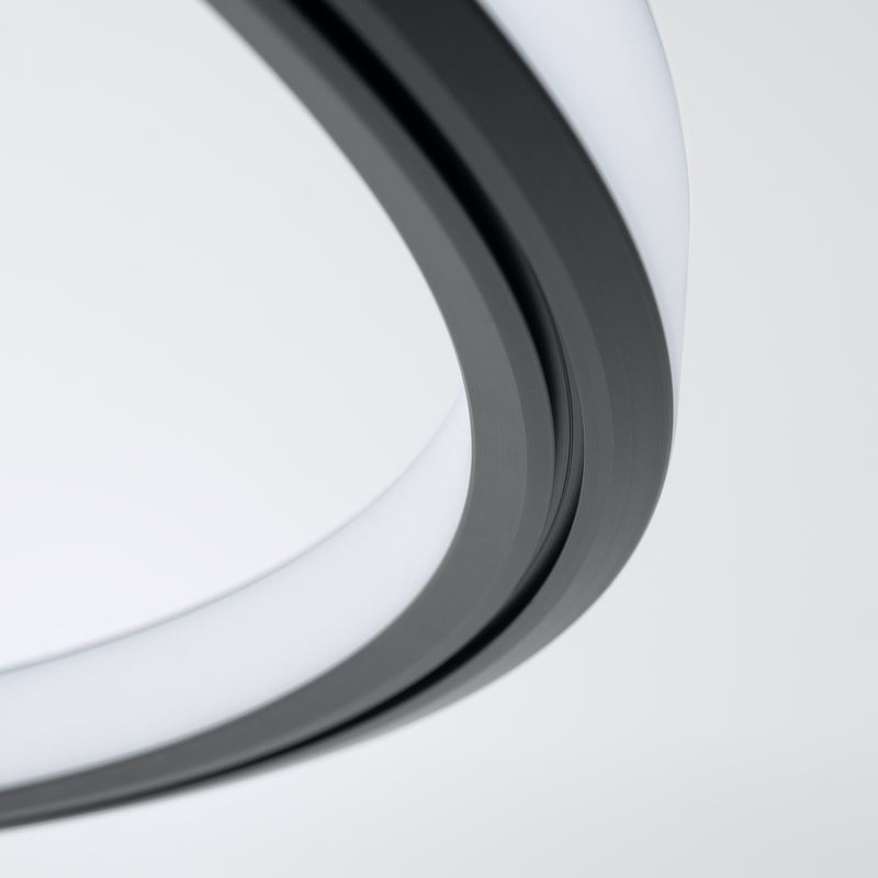 Kronleuchter RISA 90 schwarz LED 3000K