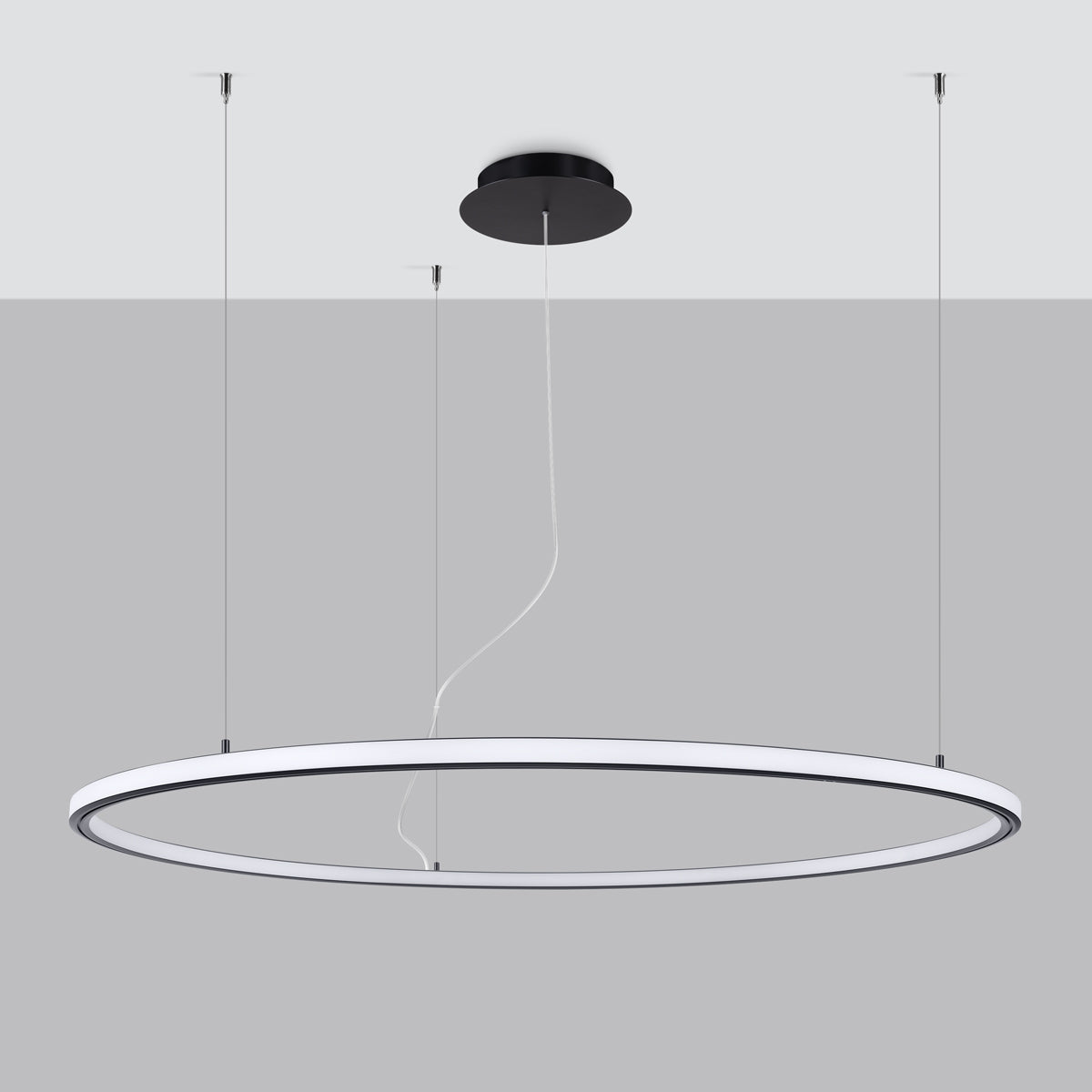 Kronleuchter RISA 120 schwarz LED 3000K