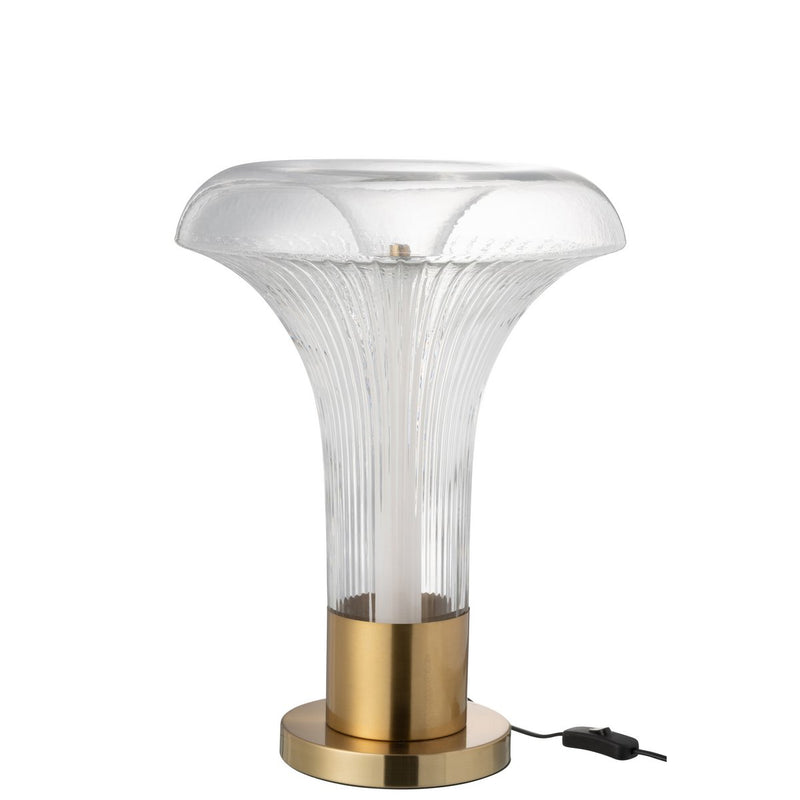 LED tafellamp Lumina Aura in goud design, 55 cm
