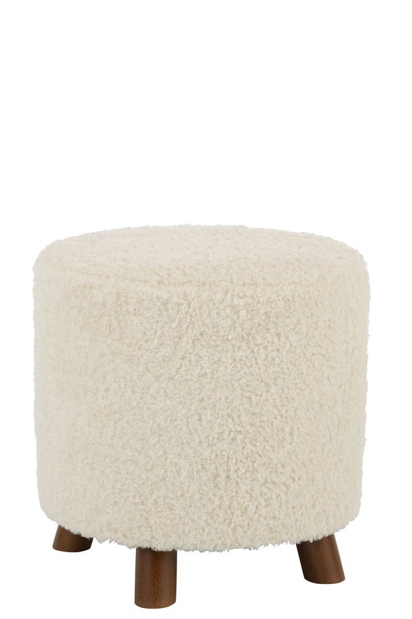 Kruk schapenpoot - gezelligheid en stijl in beige of wit