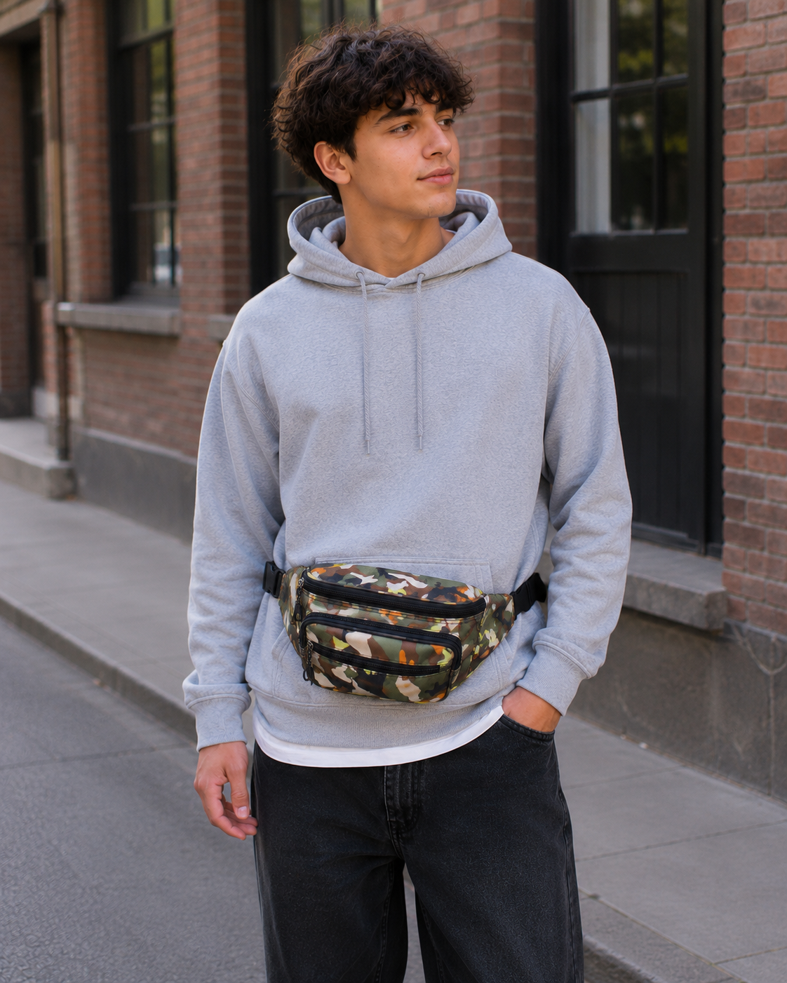 Urbanex Ranger Flexbag Bauchtasche Camouflage Unisex 35 cm