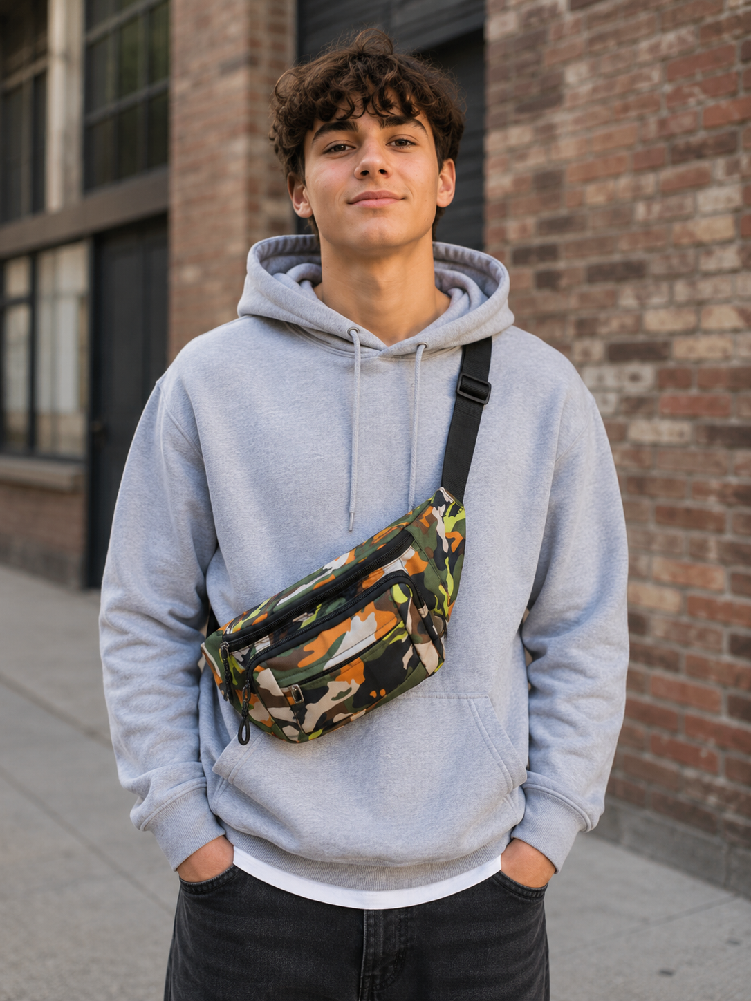 Urbanox Camo Flexbag Bauchtasche Camouflage Crossbody Unisex