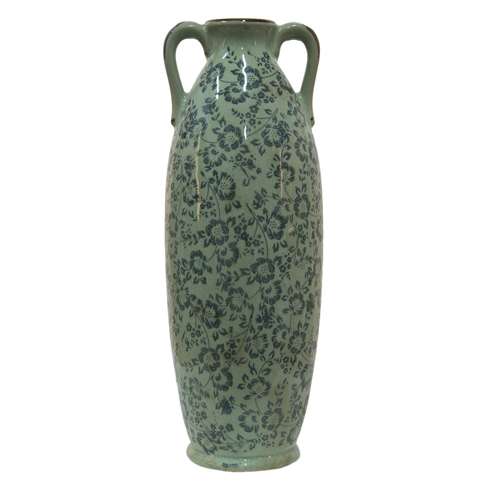 Dekovase Grün 16x45cm