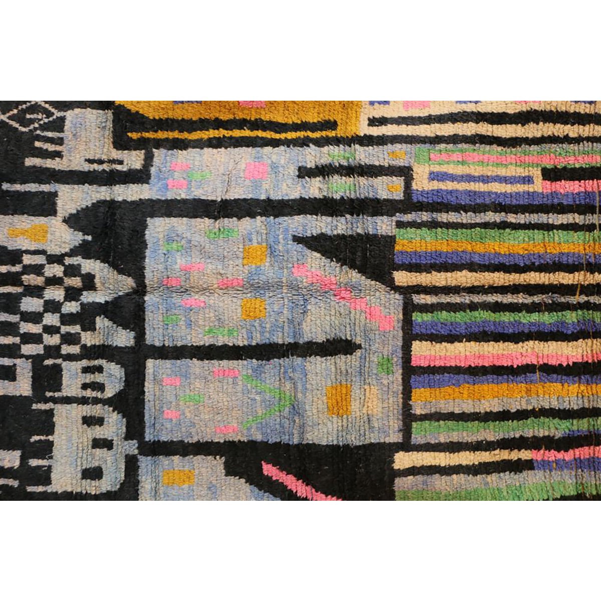 Bunter Berberteppich von Boujad 202 x 307 cm