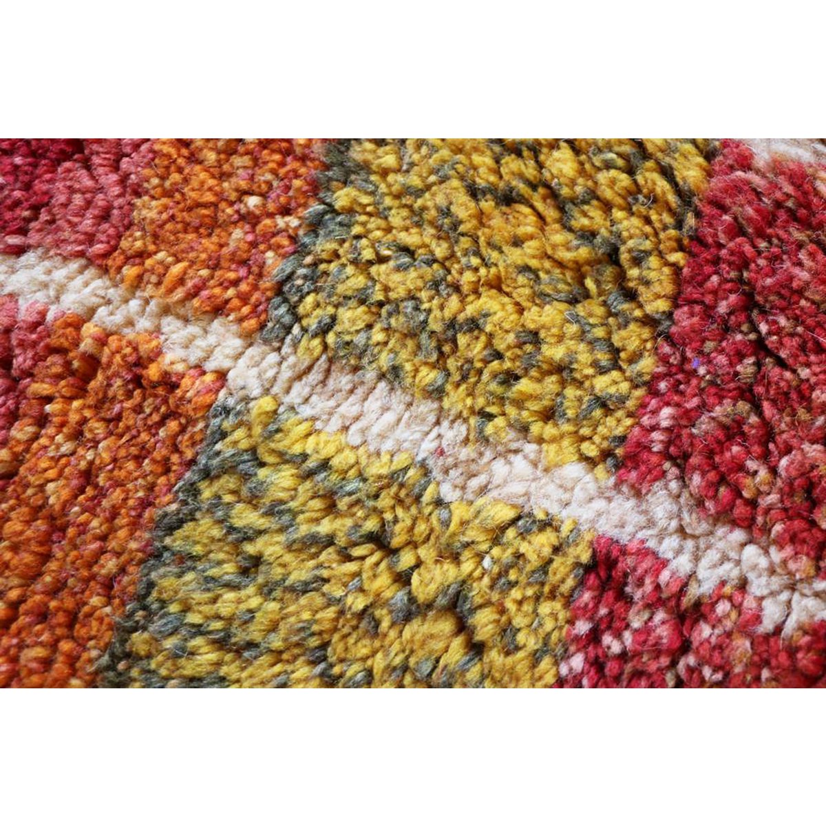 Marokkanischer Berber Teppich reine Wolle 217 x 302 cm
