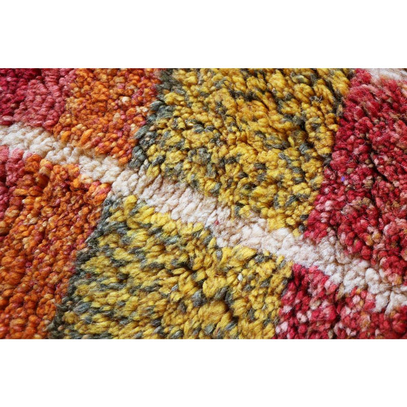 Marokkanischer Berberteppich aus reiner Wolle, 217 x 302 cm