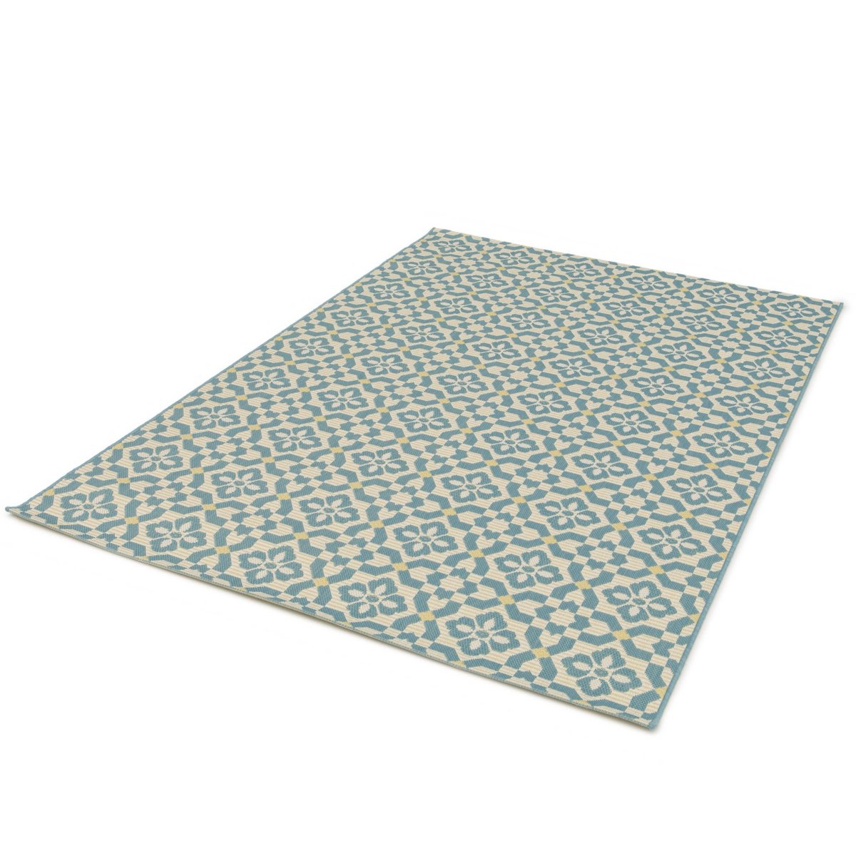 Tapis graphique intérieur exterieur AZULEJOS