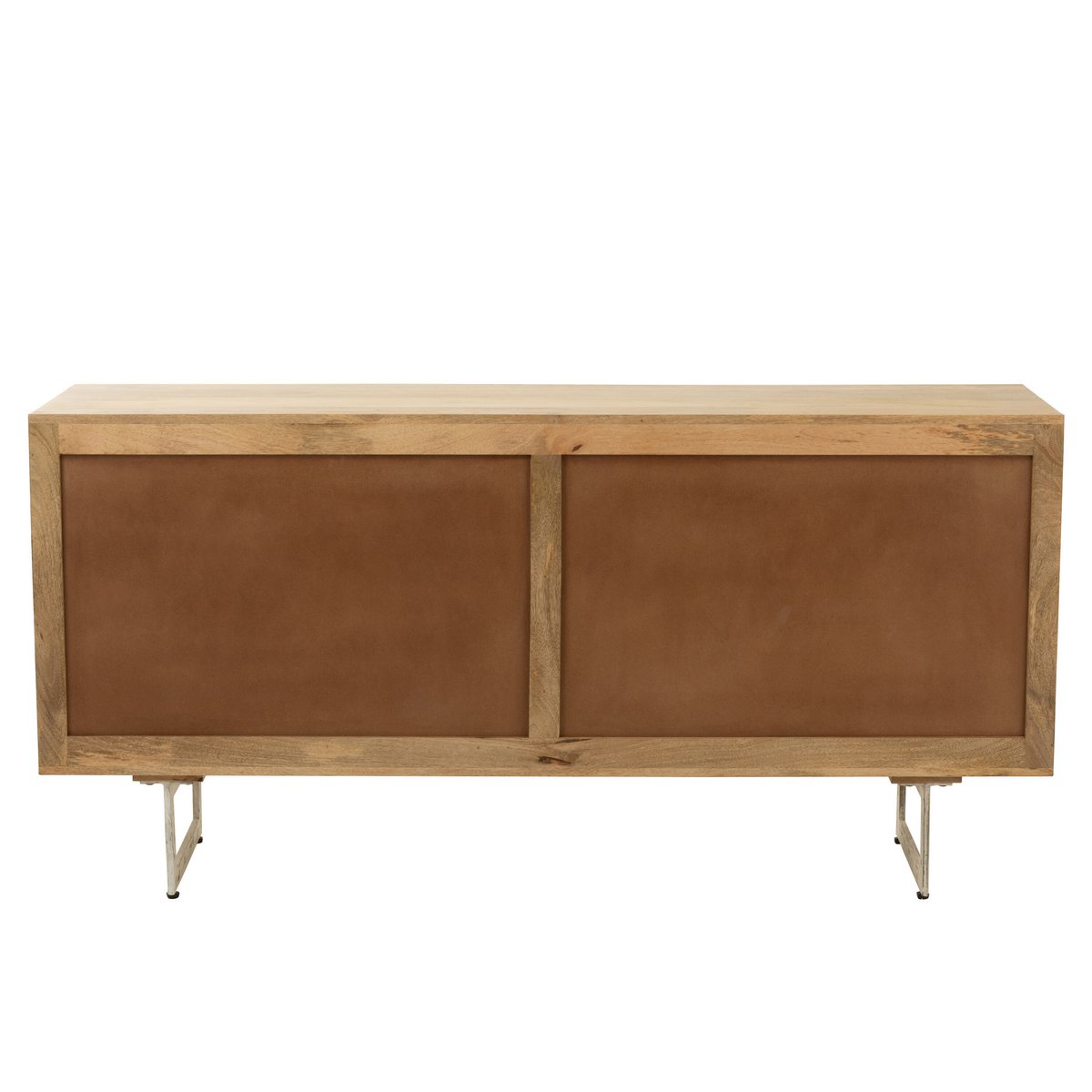 Rattan mango wood chest of drawers natural