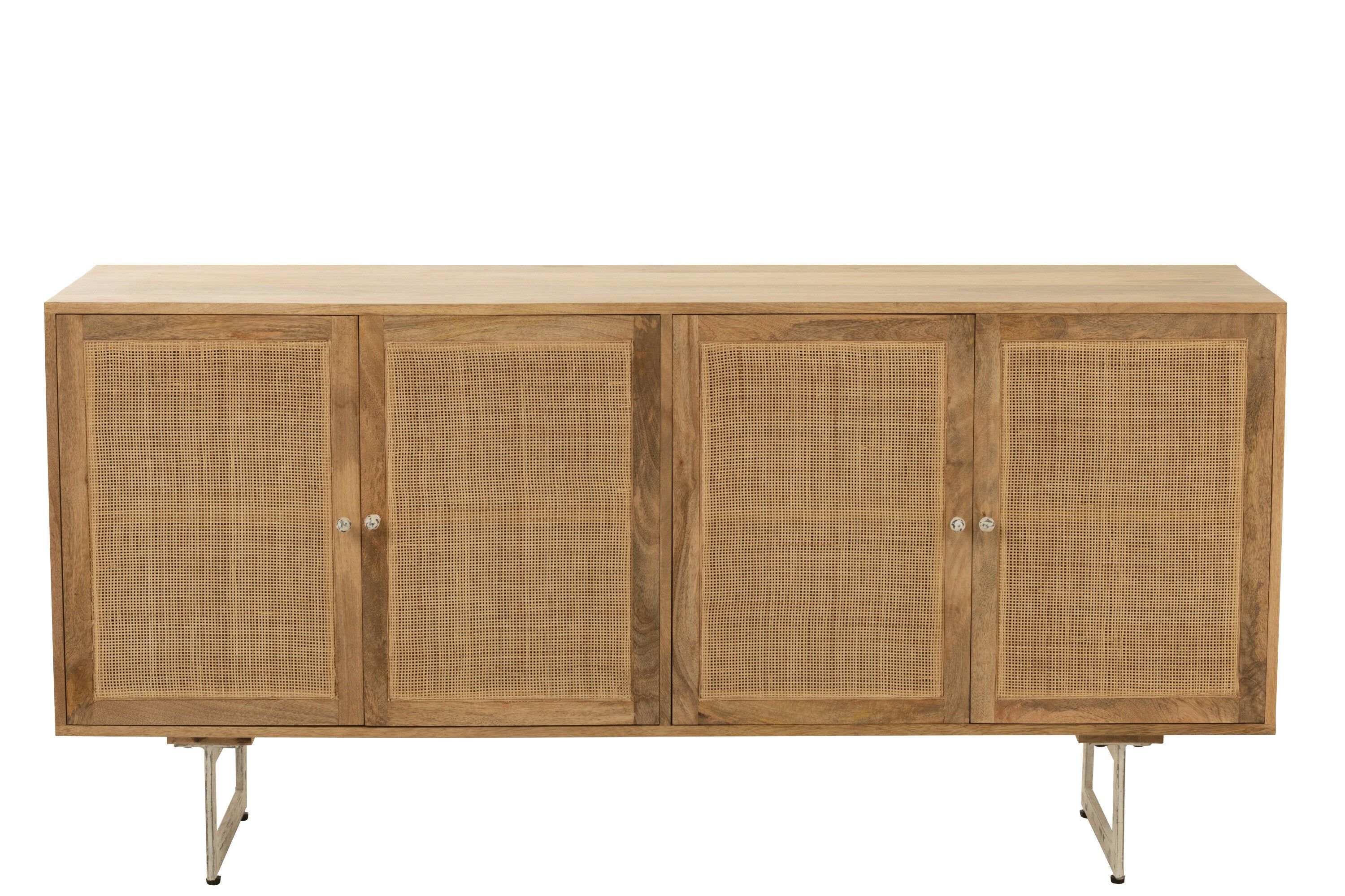 Buffetschrank 'Weaving' - Handgefertigter Stauraum mit natürlichem Charme