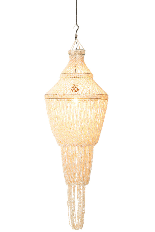 Deckenlampe Daisy – Elegantes Meisterwerk aus natürlichen Muscheln