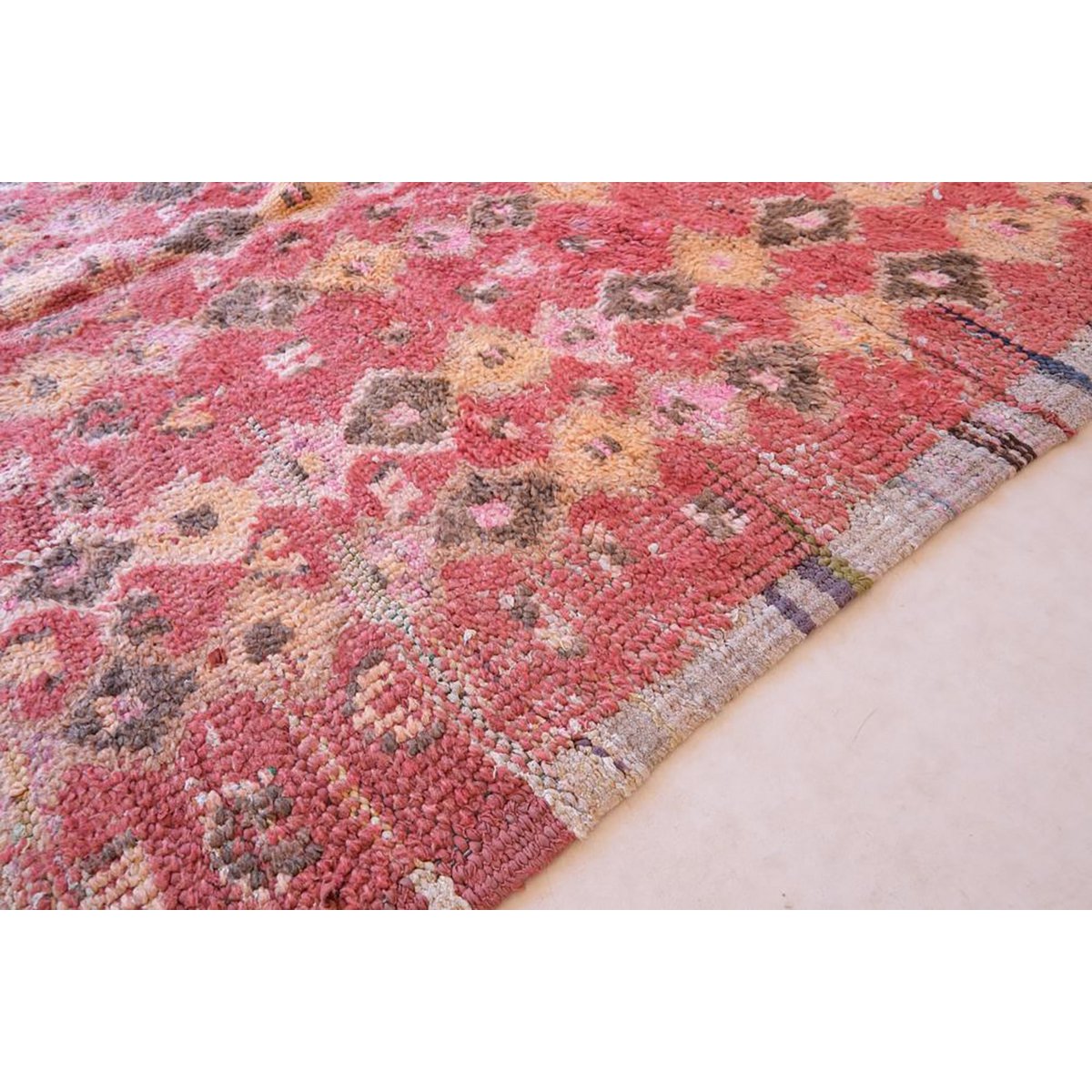 Marokkaner Berber Teppich reine Wolle 204 x 348 cm