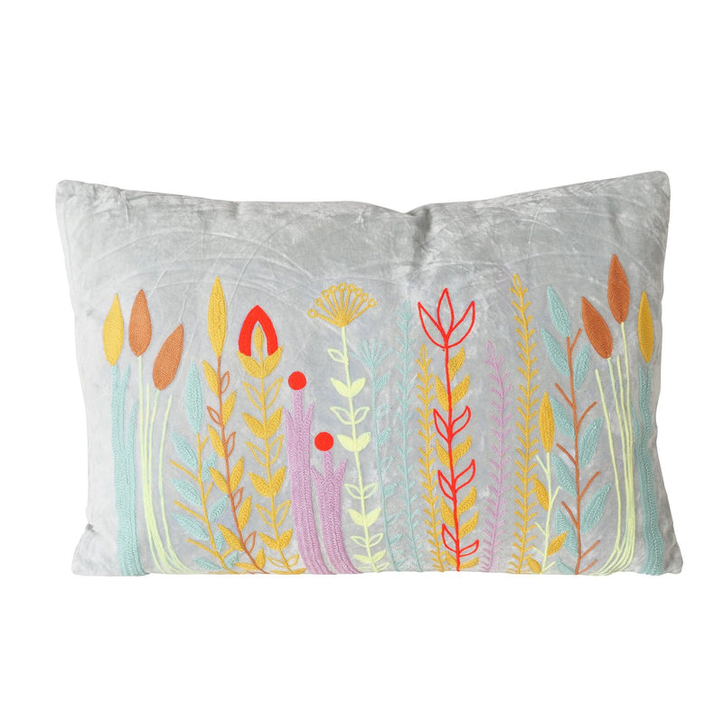Cushion set "Astratto Flower Meadow" – hand-woven with floral motifs