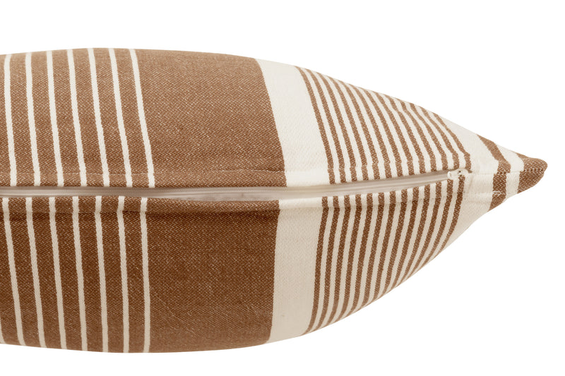 Natural flair - Set of 4 Mik cushions made of cotton in beige/brown