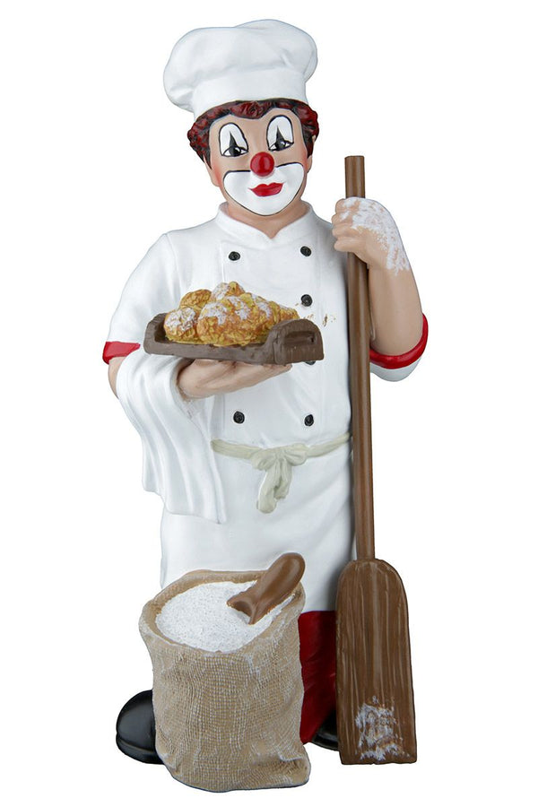 Clown "Ofenfrisch" – Handbemalte Unikatfigur der Gilde Crowns Limited Edition