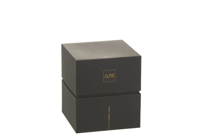 Set of 2 medium scented candles Noa Ruby Red - oriental scent in red - burning time 55 hours