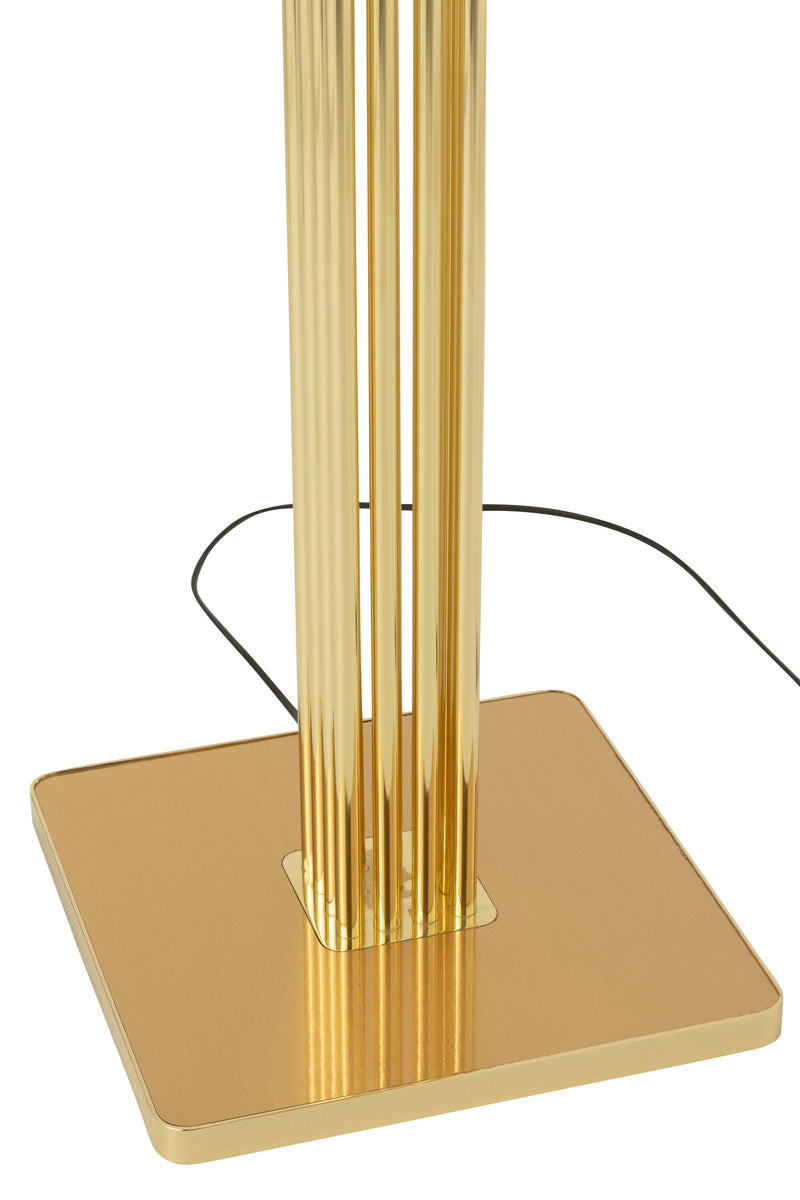 Moderne Stehlampe "Moderna" in Goldfarben