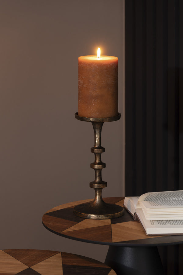 Elegantes 4er Set Kerzenhalter in Bronze für Ihre Stimmungsvolle Dekoration