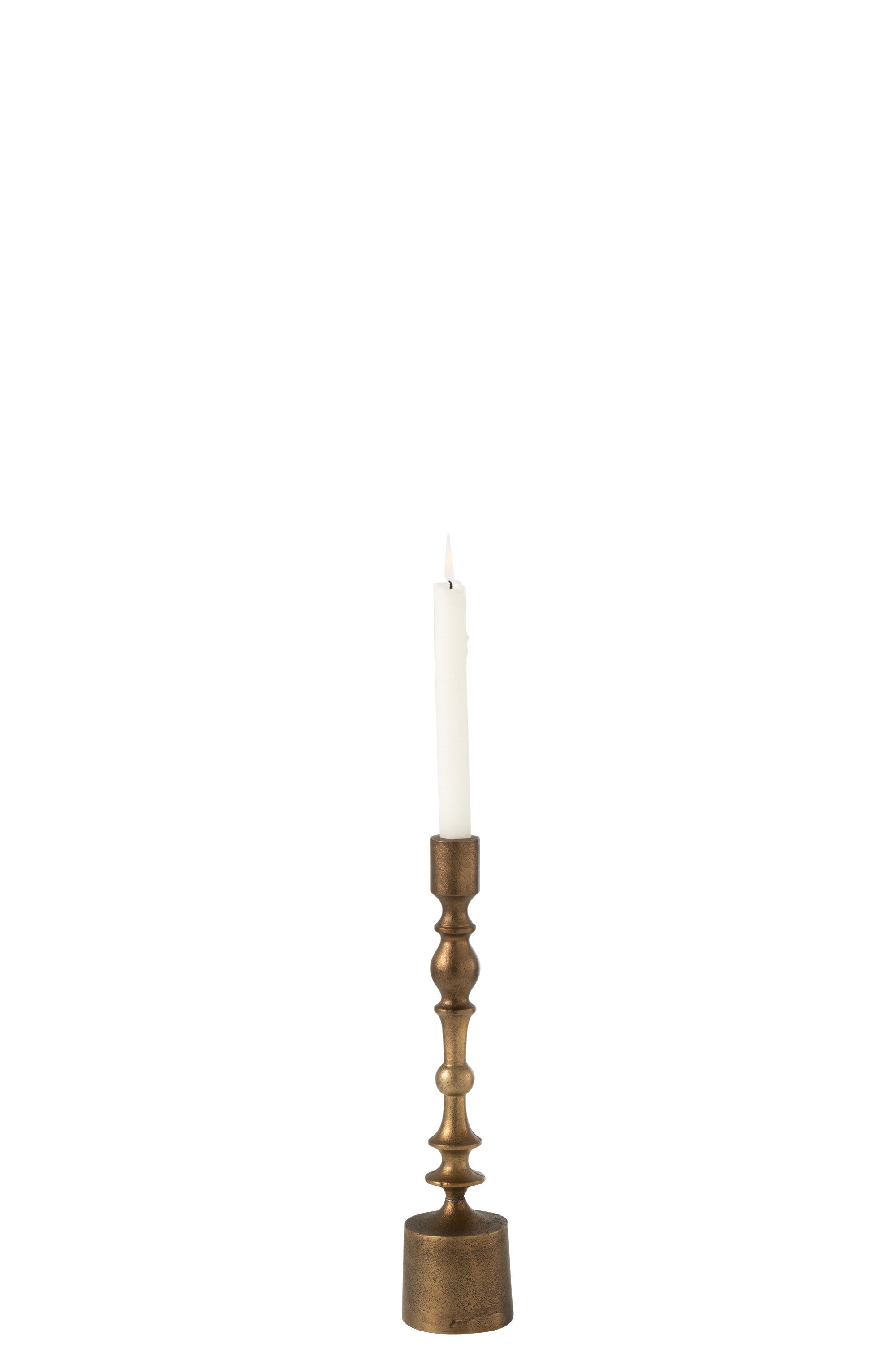 Elegante set van 4 kandelaars in brons - tijdloze schoonheid voor uw huis
