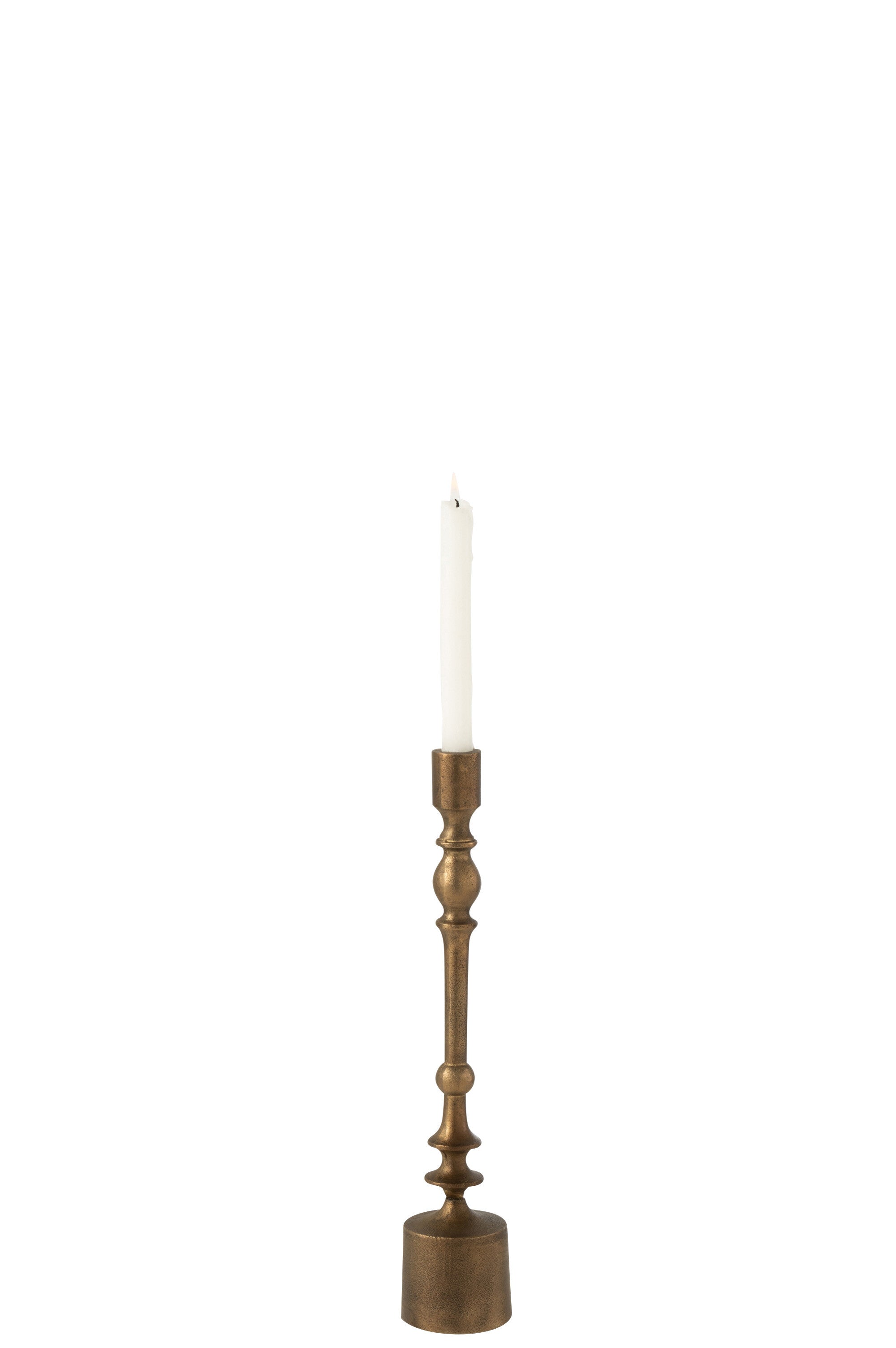 Elegante set van 4 kandelaars in brons - tijdloze schoonheid voor uw huis