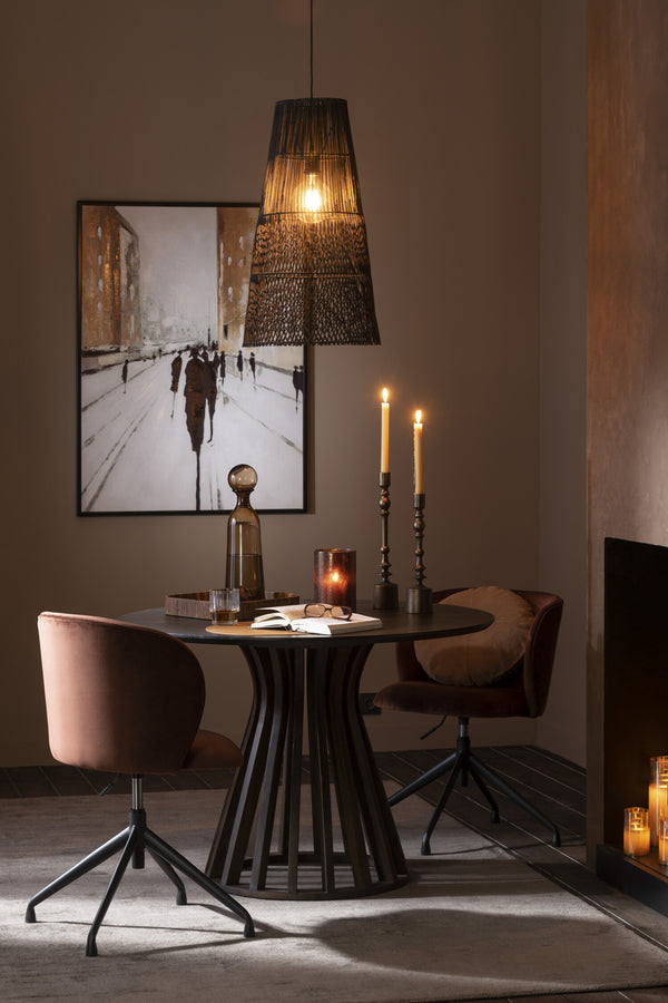 Elegante set van 4 kandelaars in brons - tijdloze schoonheid voor uw huis
