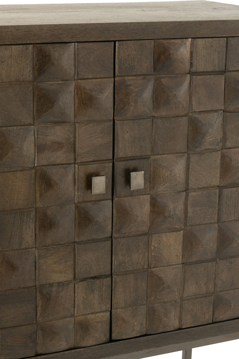 Handcrafted cabinet Pino Authentic craftsmanship meets functional design